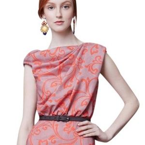 Byron Lars Beguile - Anthropologie  Coral Dress